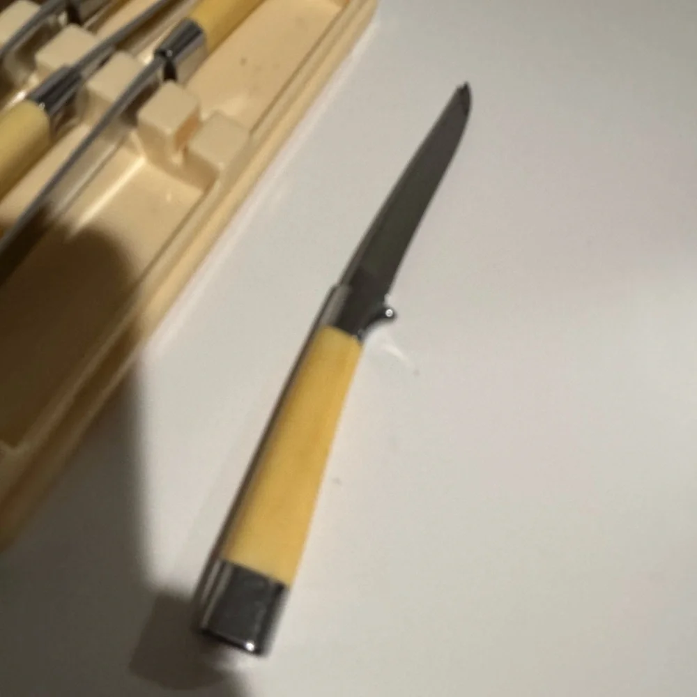 Set of 8, vintage, steak knives from Carvel Hall